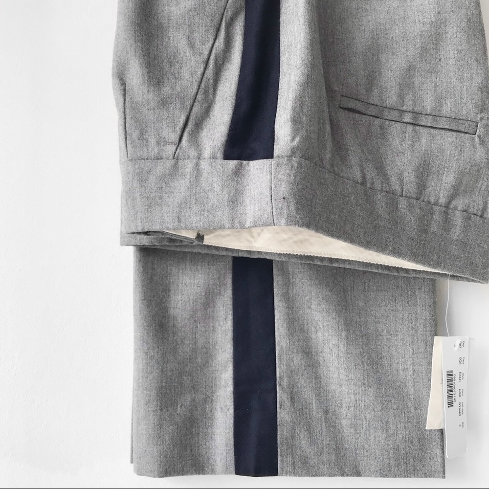 NWT J.Crew Collection Tuxedo Pant Italian Wool - Picture 3 of 16